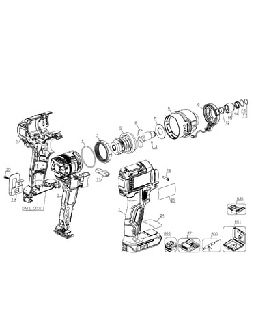 Drill assy