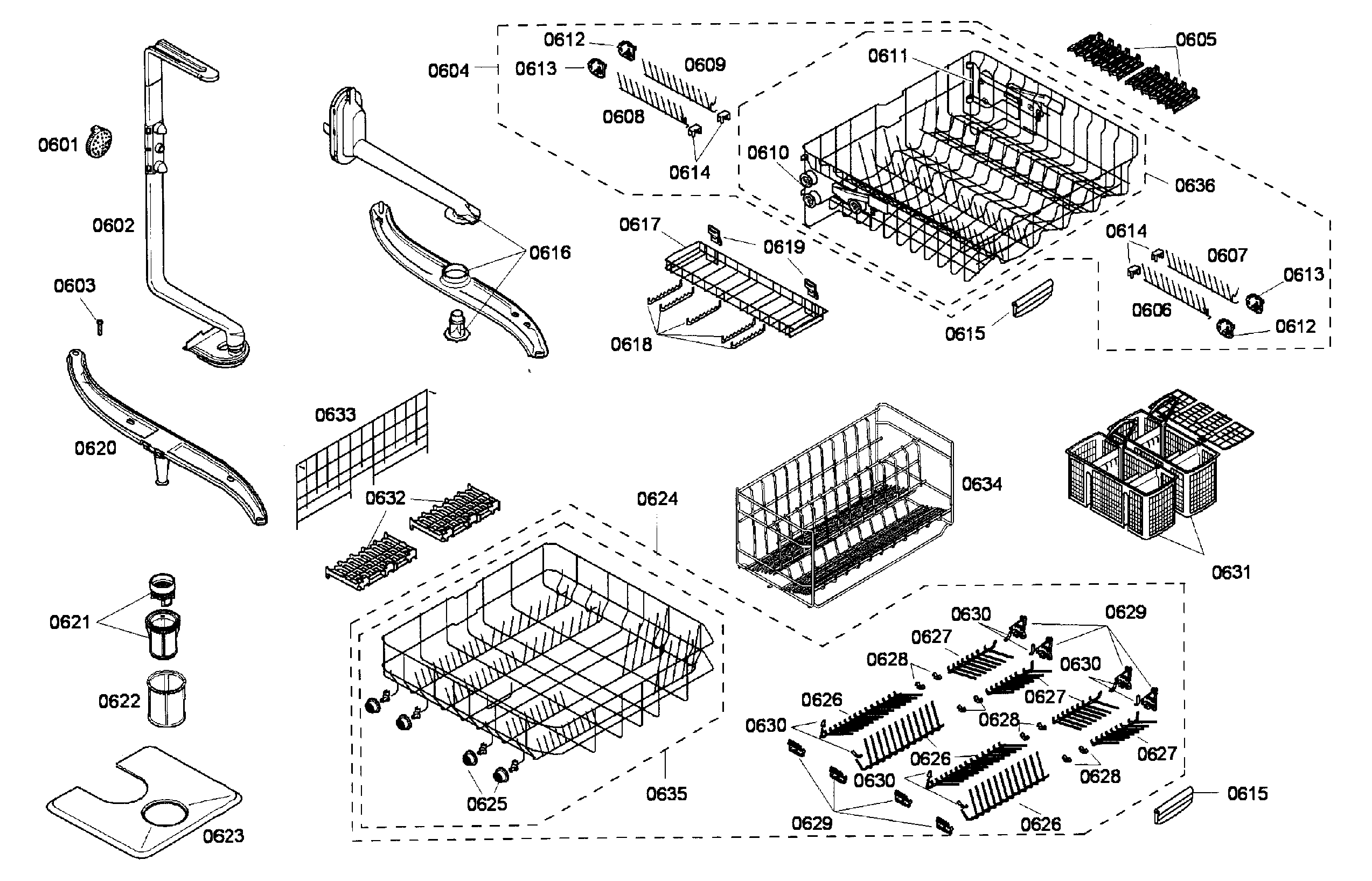 Basket assy