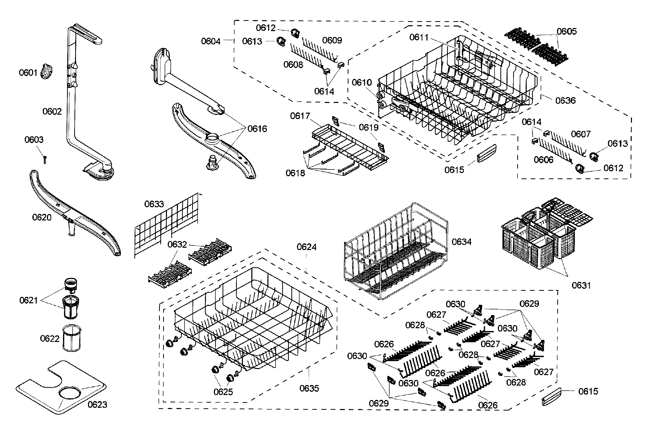 Basket assy