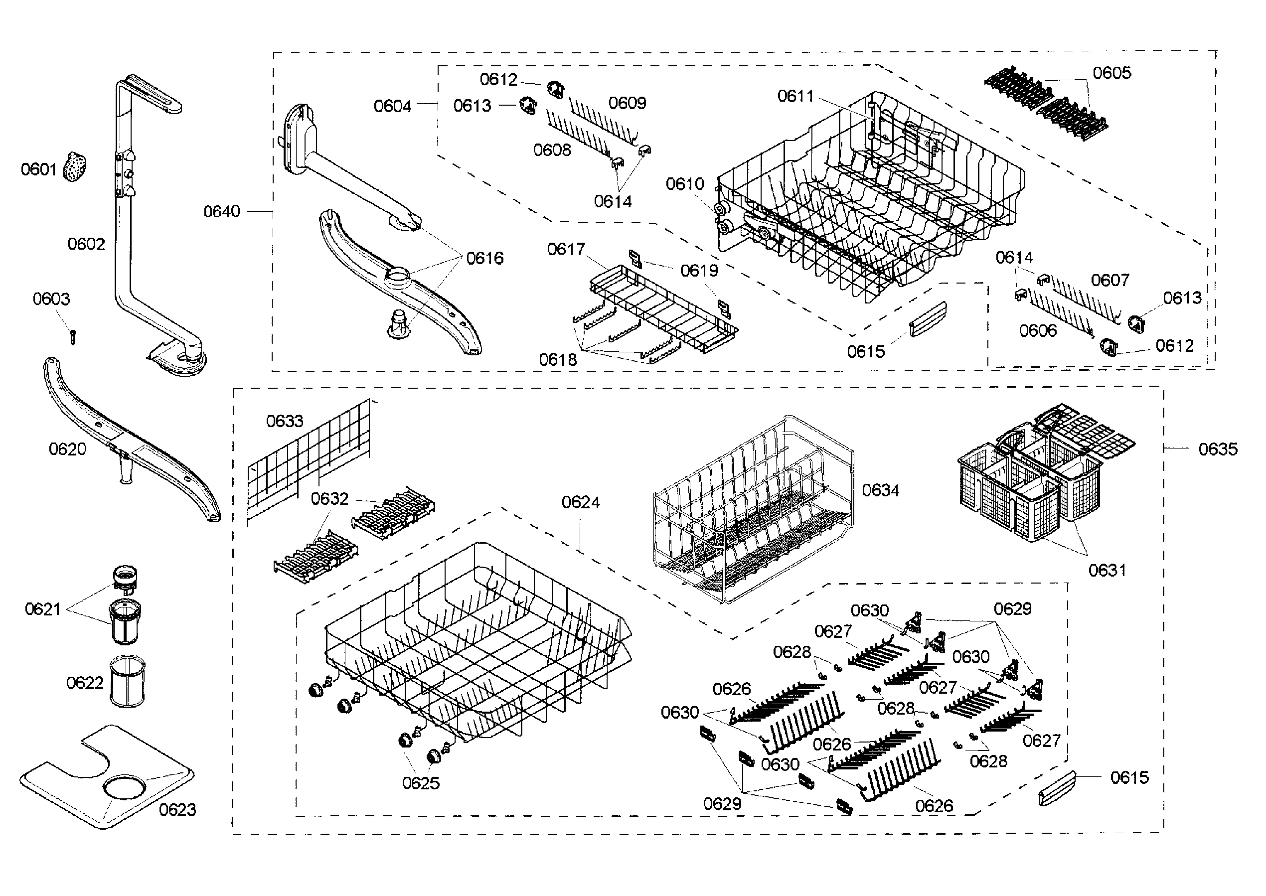 Basket assy
