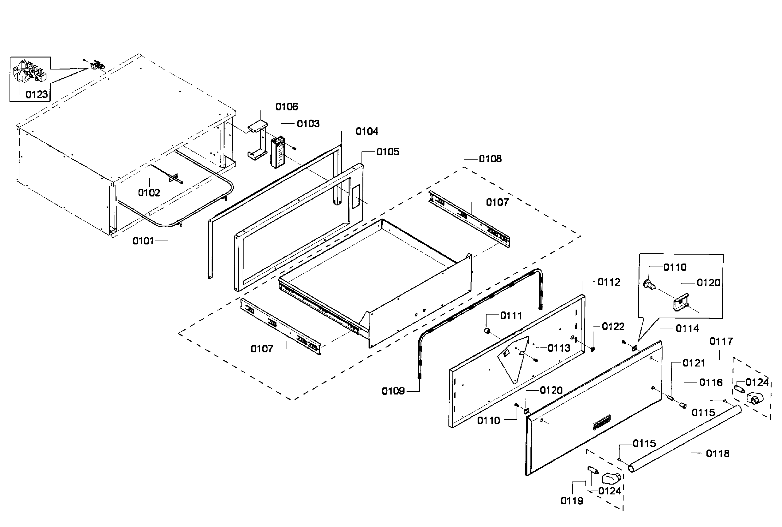 Drawer assy