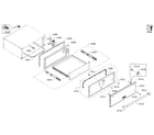 Thermador WD30EP/03 drawer assy diagram