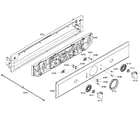 Thermador POM301/02 control panel diagram