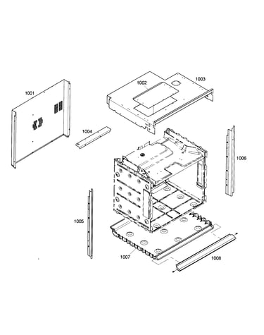 Oven cabinet