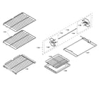 Thermador POM301/02 oven rack diagram