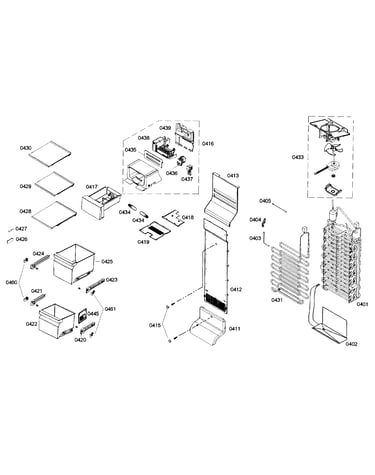 Freezer assy