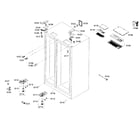 Bosch B22CS50SNS/04 cabinet diagram