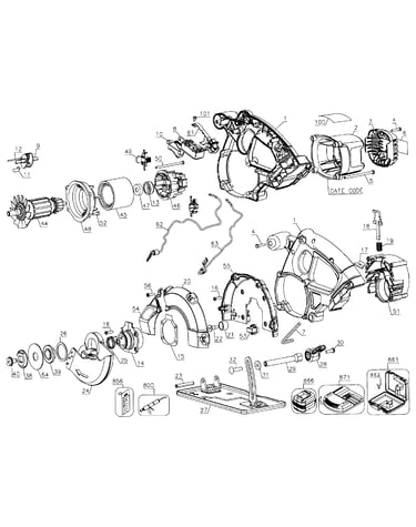 Saw assy