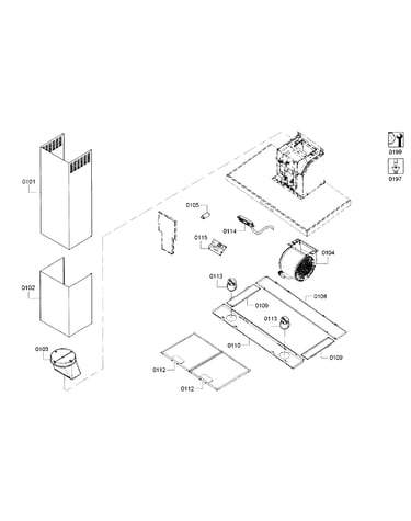Range hood assy