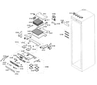 Thermador T24IR70NSP/20 freezer assy diagram