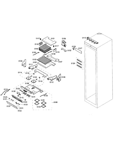 Freezer assy