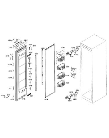Door assy