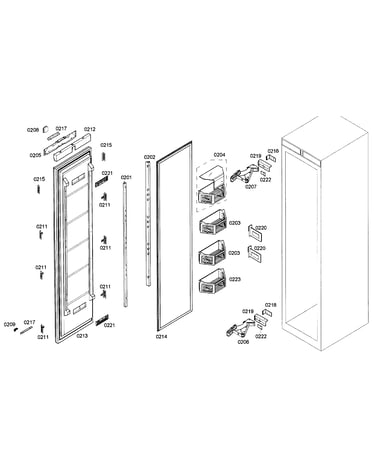 Door assy