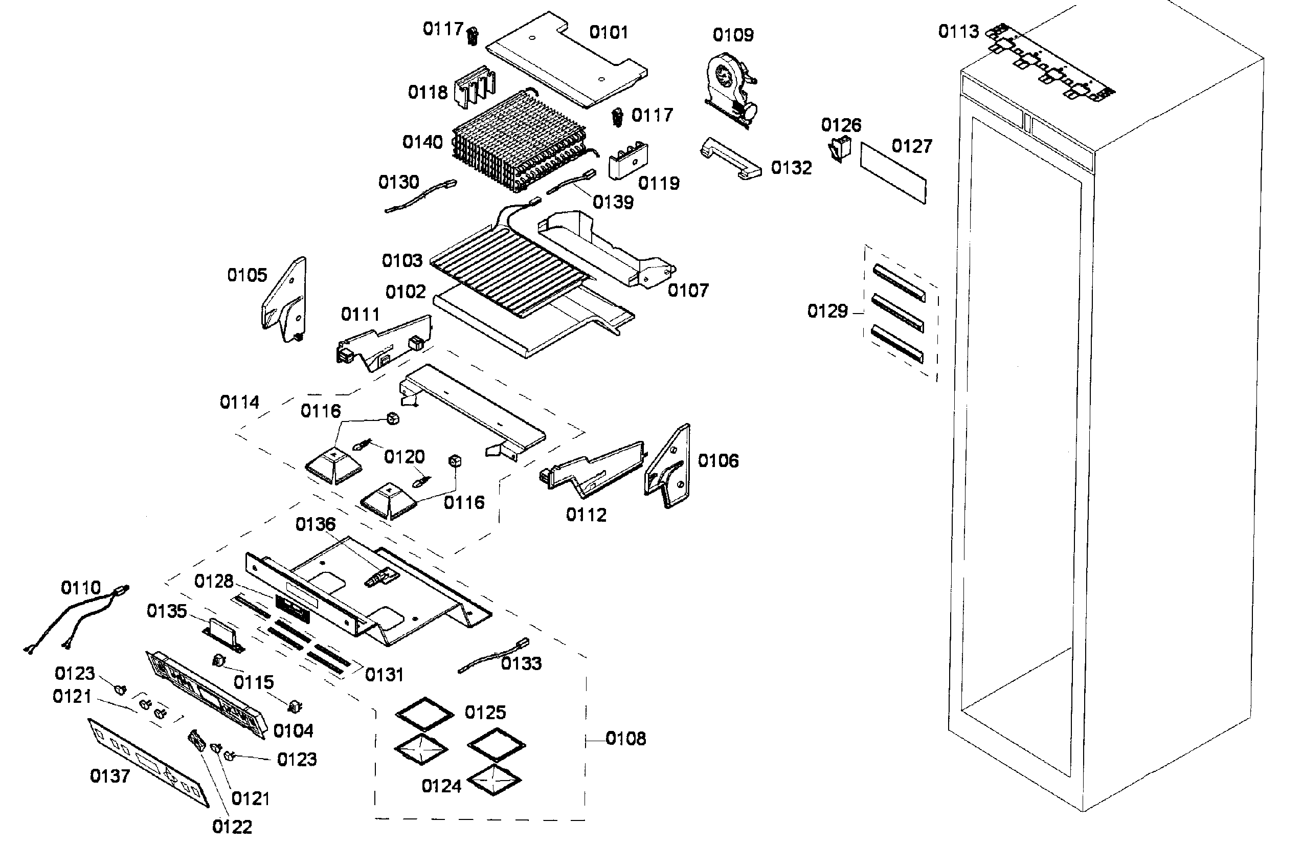 FREEZER ASSY