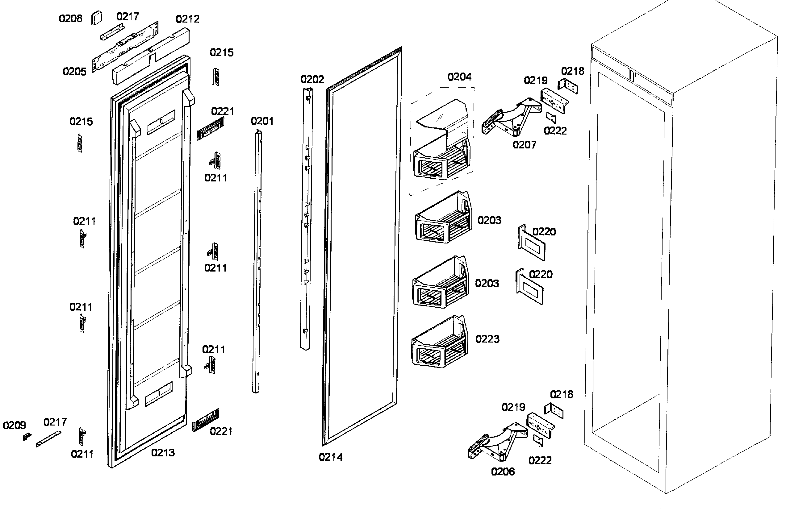 DOOR ASSY