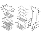 Thermador T24IR70NSP/32 drawer assy diagram