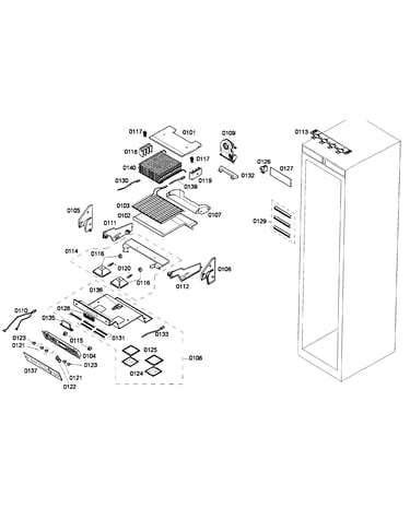 Freezer assy