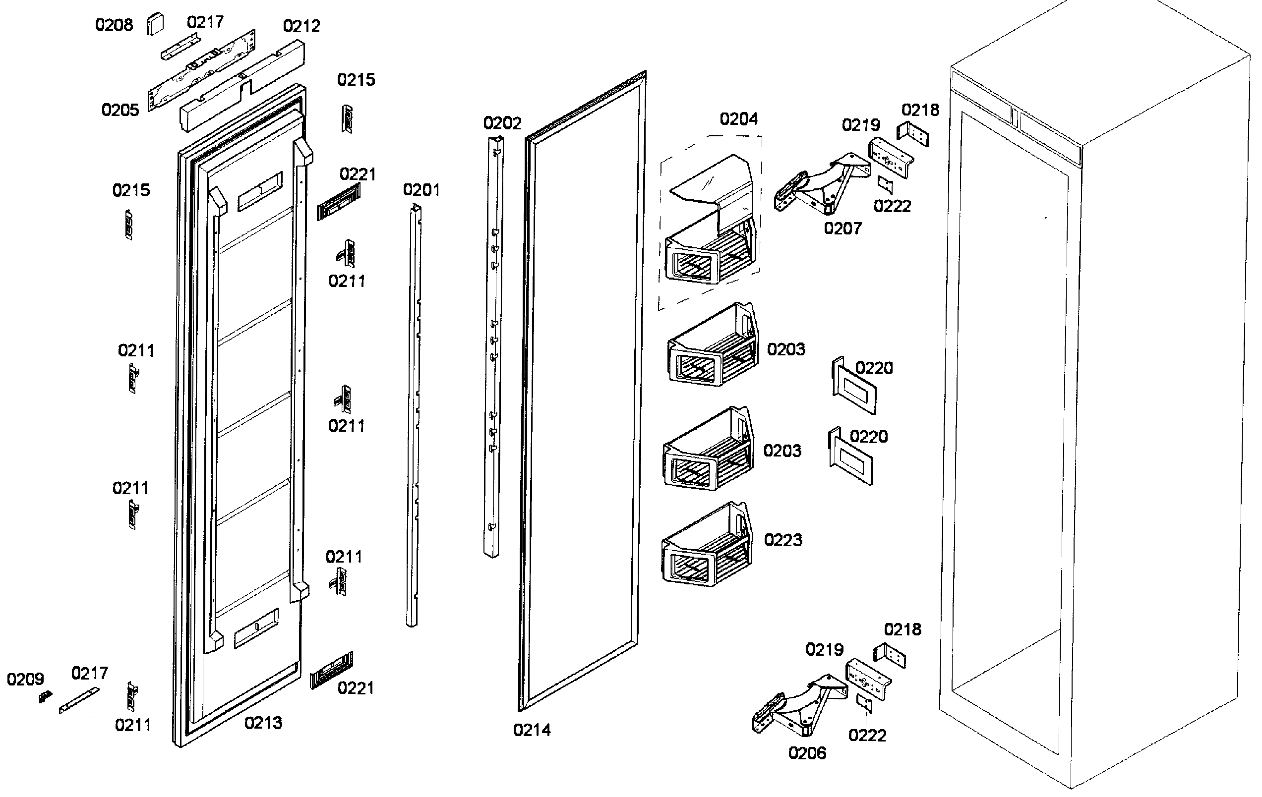 DOOR ASSY