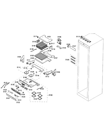 Freezer assy