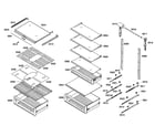 Thermador T24IR70NSP/35 drawer assy diagram