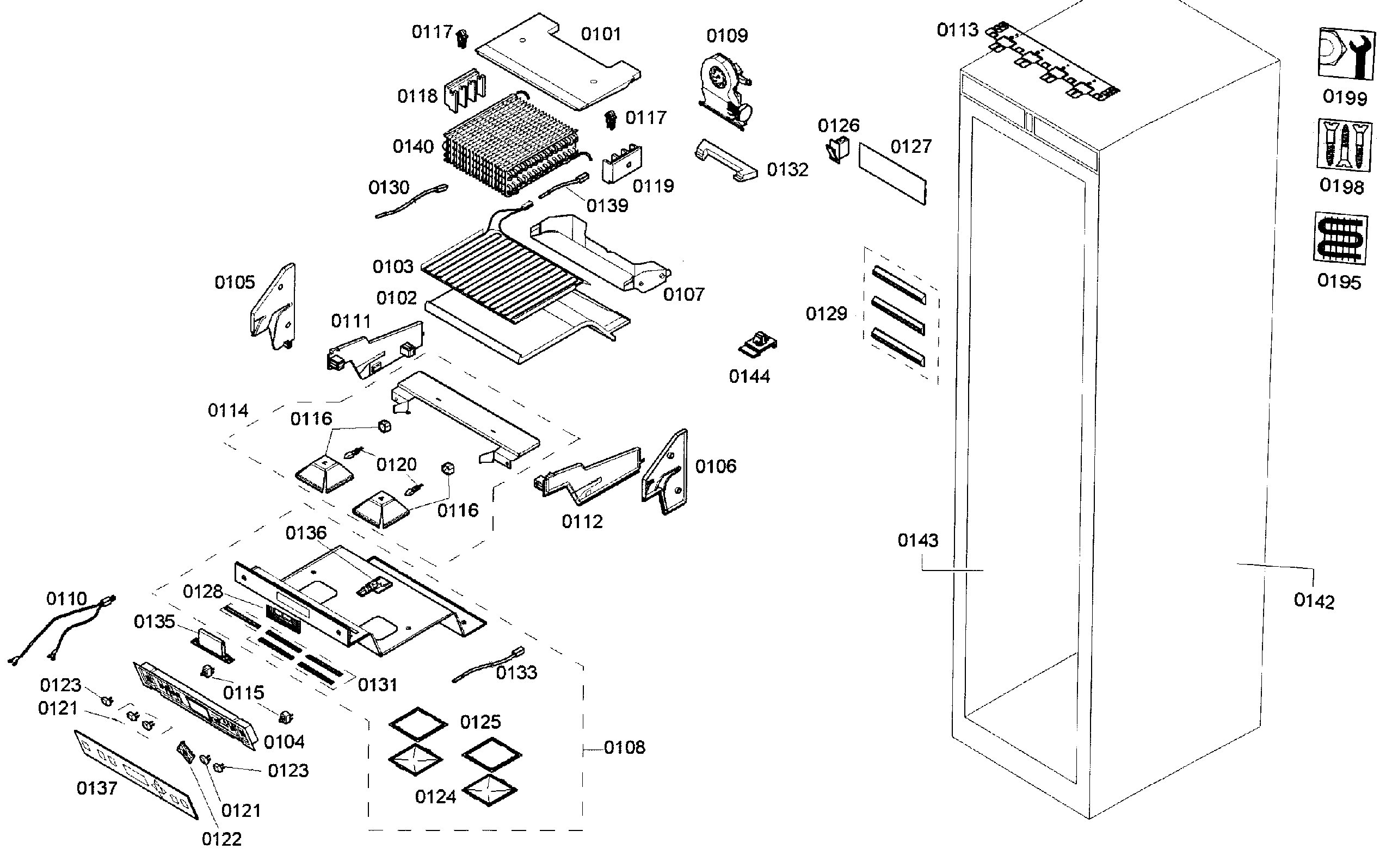 FREEZER ASSY