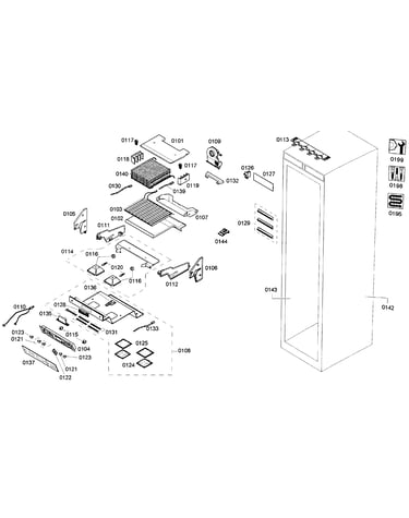 Freezer assy