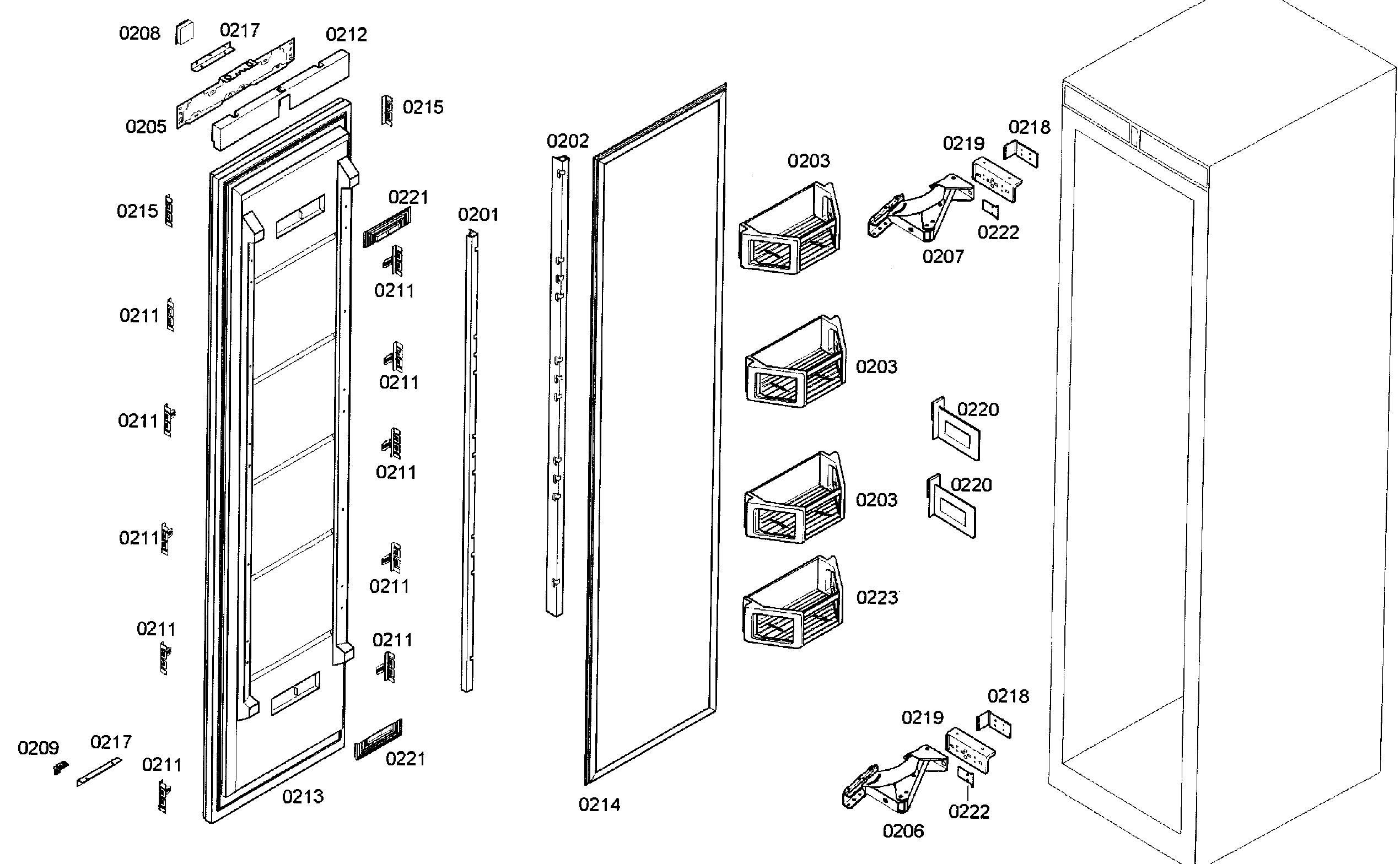 DOOR ASSY