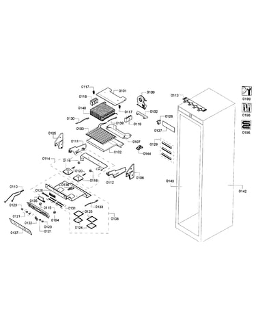 Freezer assy
