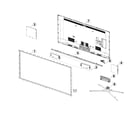 Samsung UN55H6300AFXZA-TH01 cabinet parts diagram