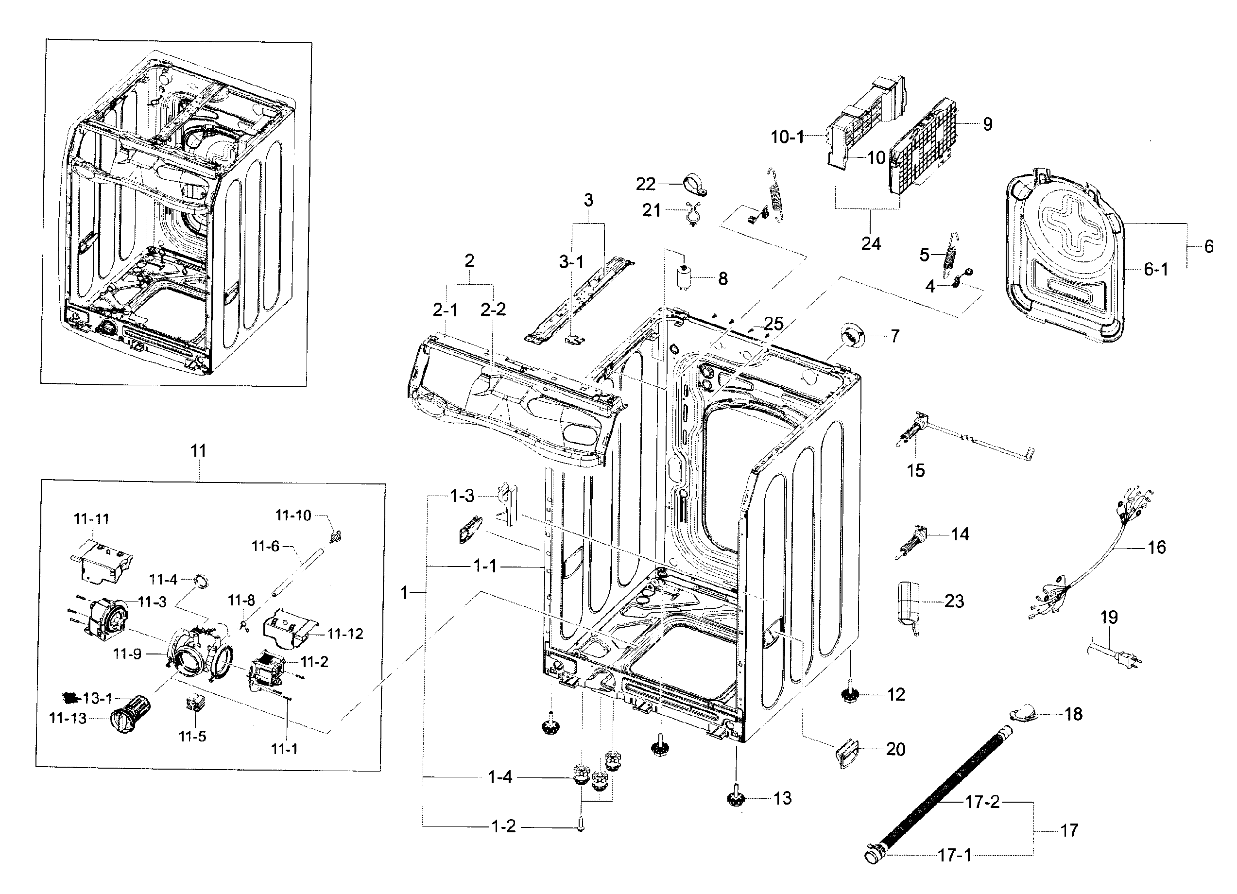 Frame & cover parts