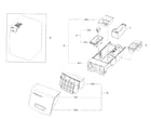 Samsung WF42H5000AW/A2-00 drawer diagram