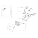 Samsung WF42H5000AW/A2-00 drawer diagram