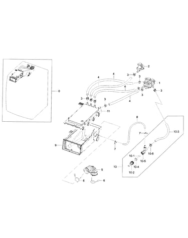 Drawer housing