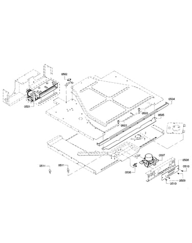 Fan/latch-lower