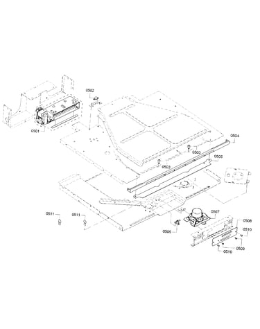 Fan/latch-lower