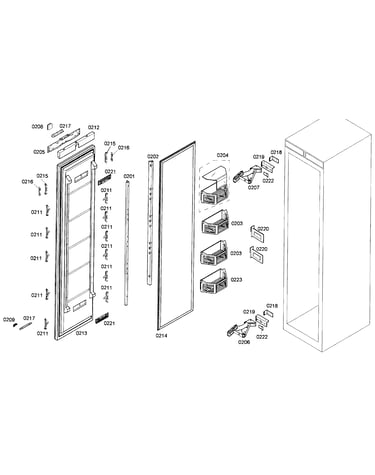 Door assy