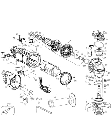 Grinder assy