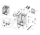 Samsung WF42H5400AF/A2-00 frame & cover diagram