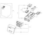 Samsung WF42H5400AF/A2-00 drawer diagram