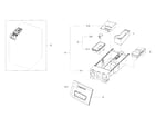 Samsung WF56H9100AW/A2-00 drawer diagram