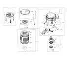 Samsung WA56H9000AW/A2-00 tub parts diagram