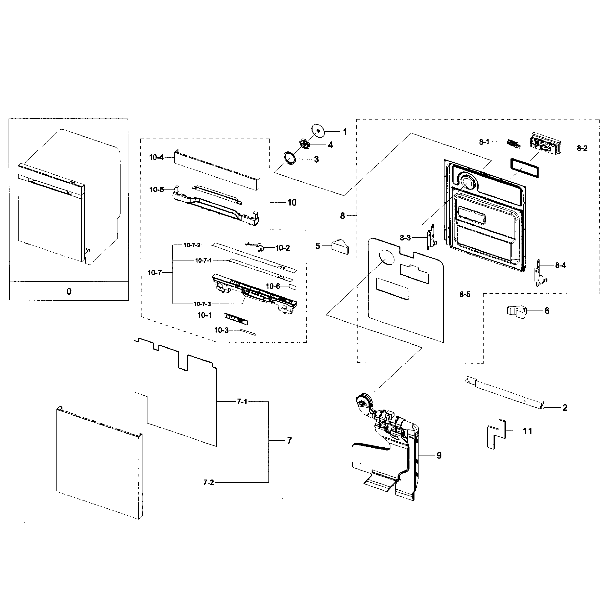 Door assy