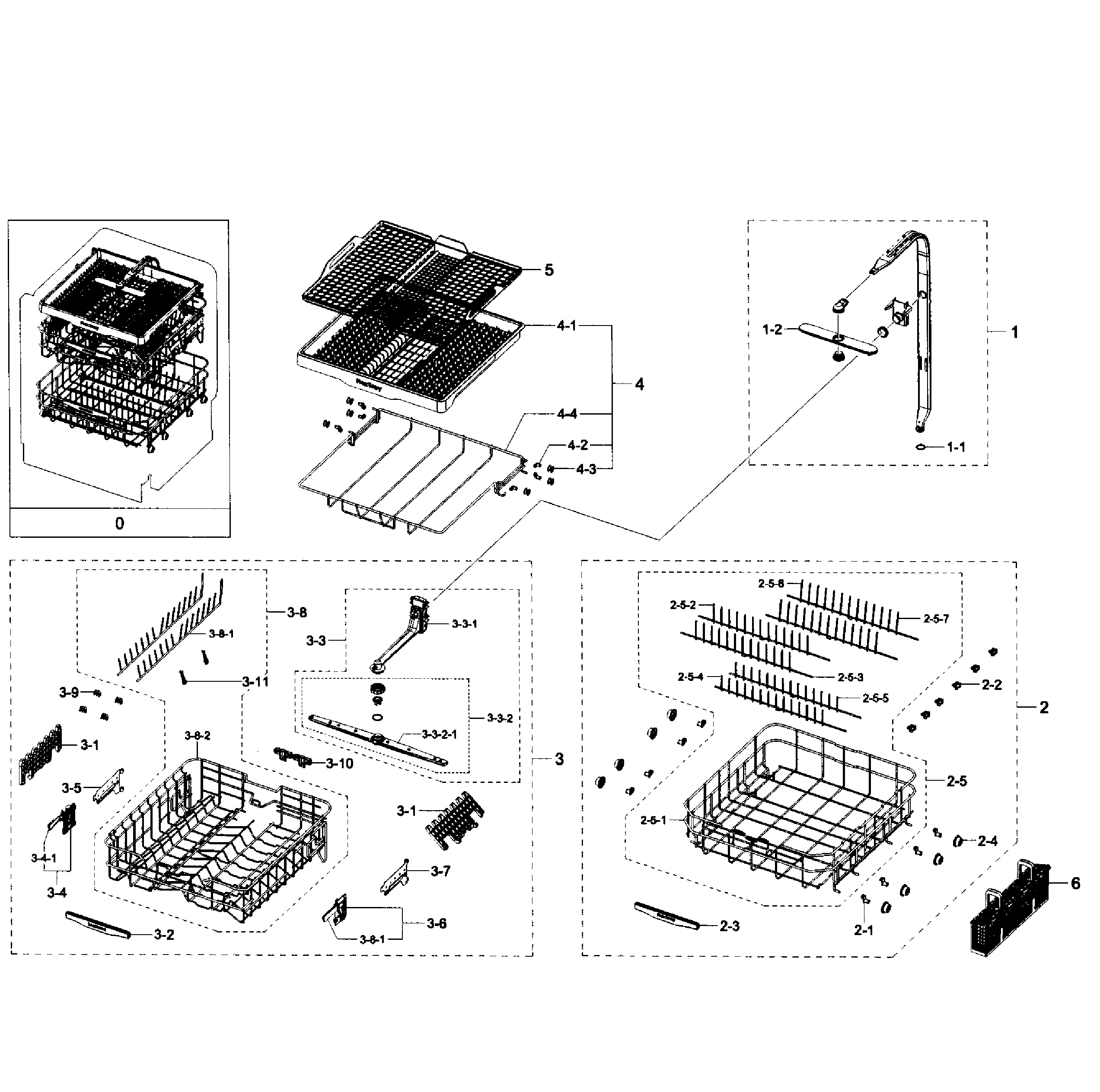 Baskets assy