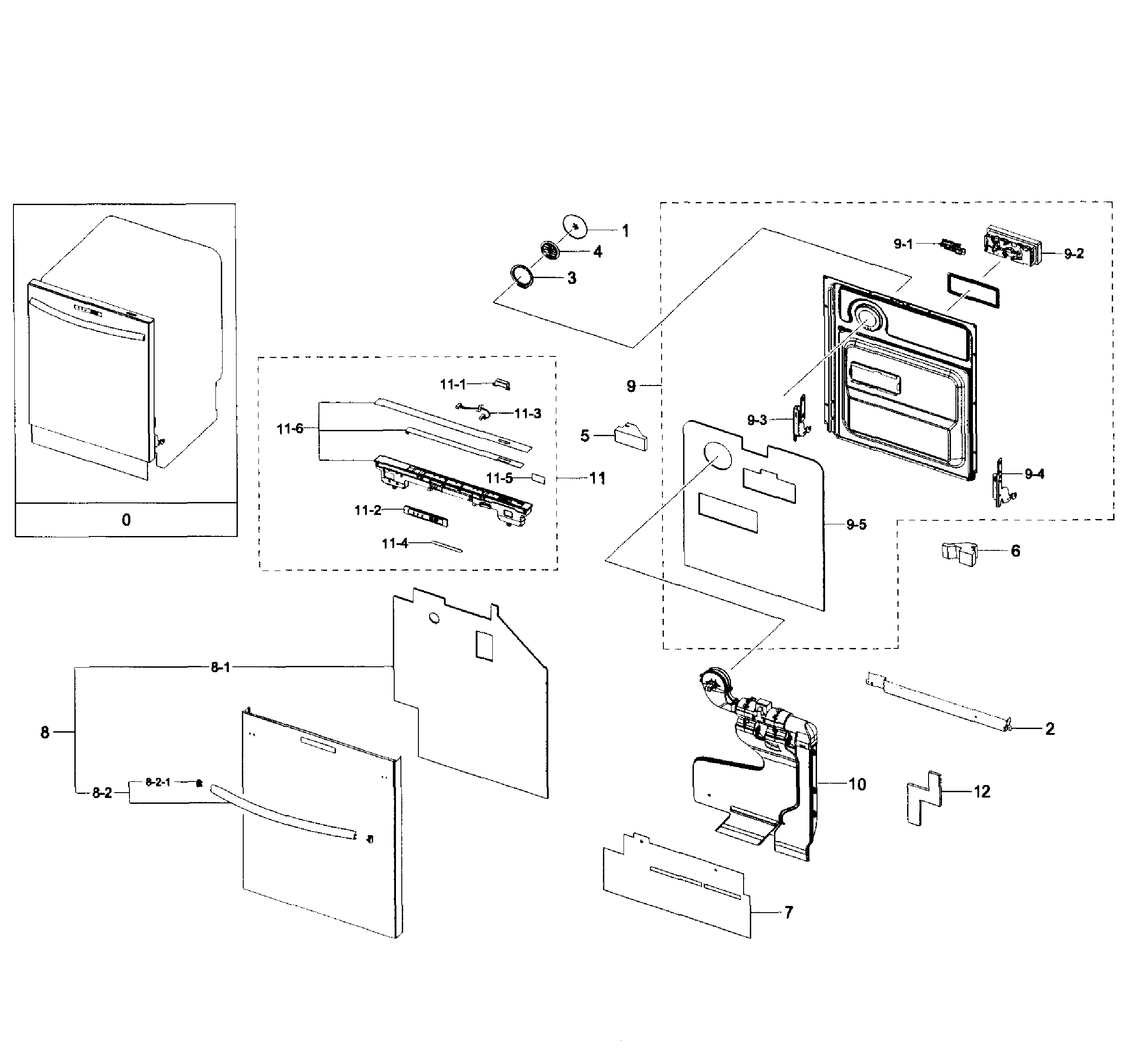 Door assy