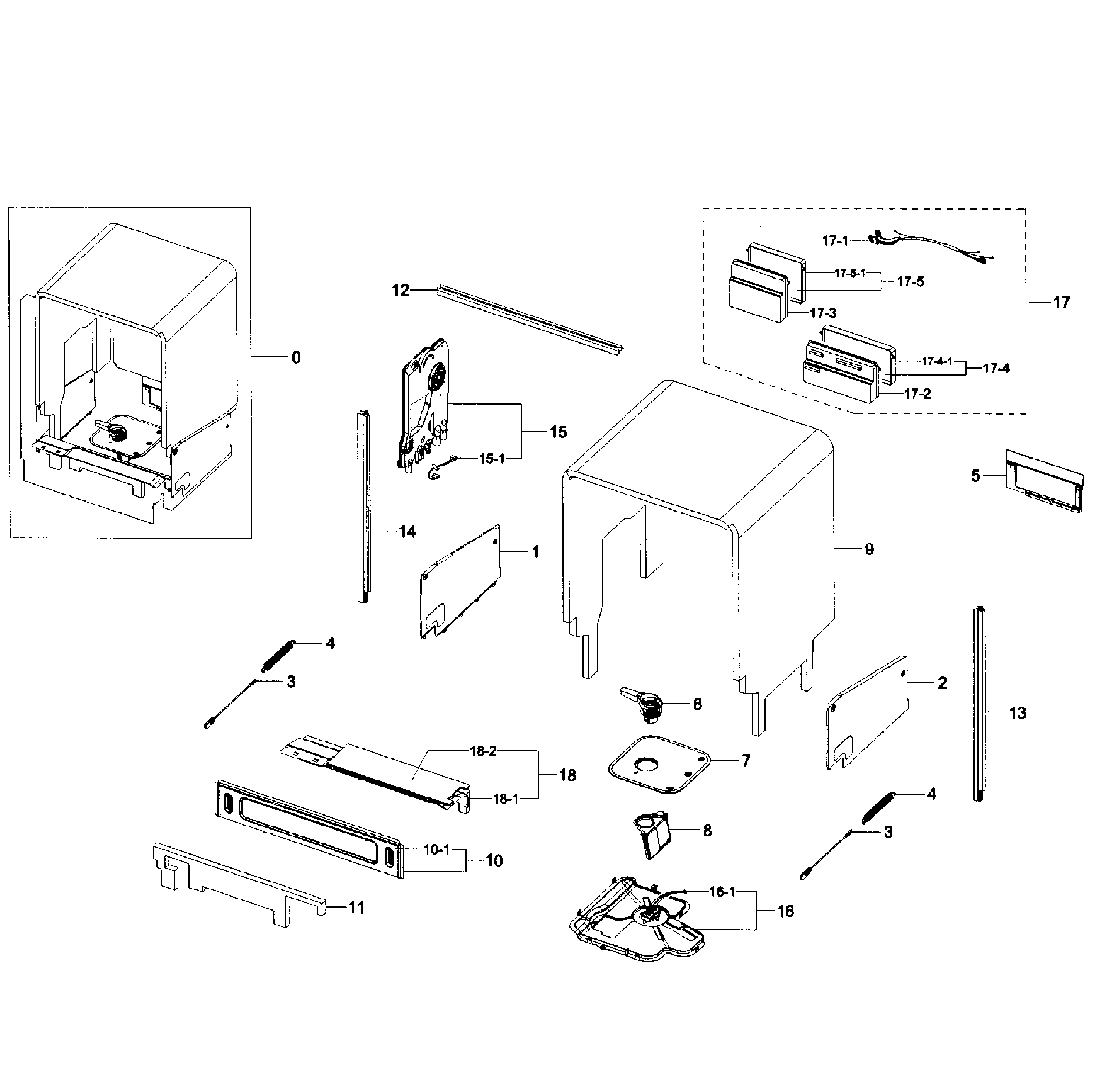 Case assy
