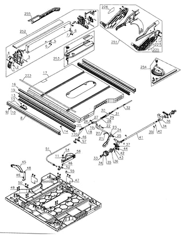 Table assy