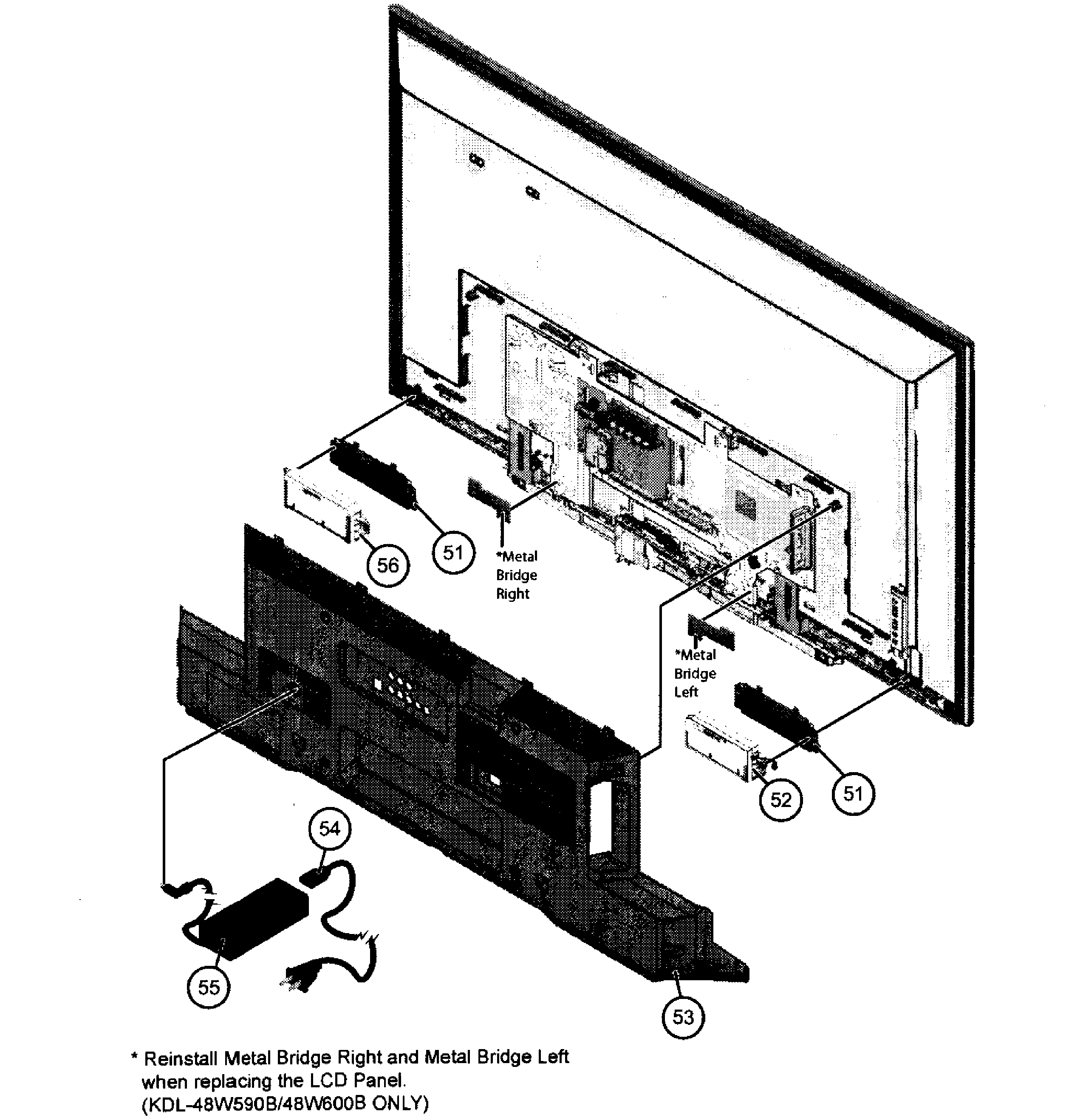 Cabinet rear