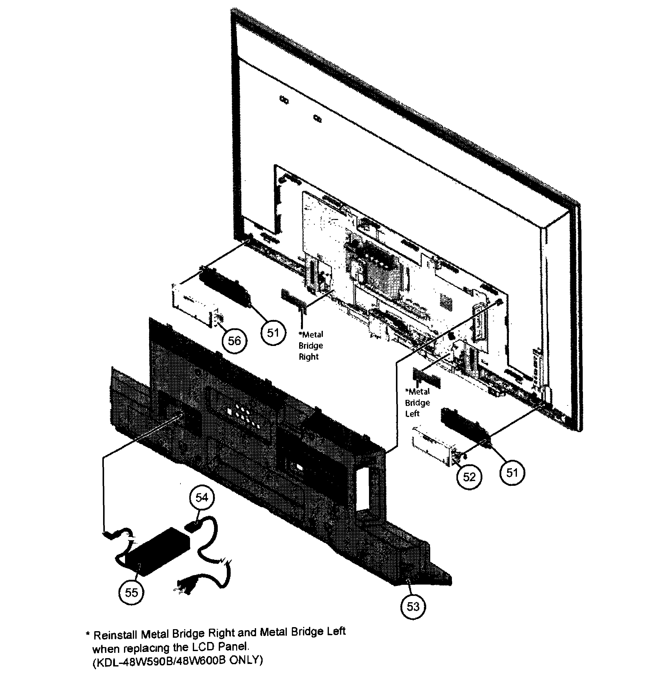 CABINET REAR