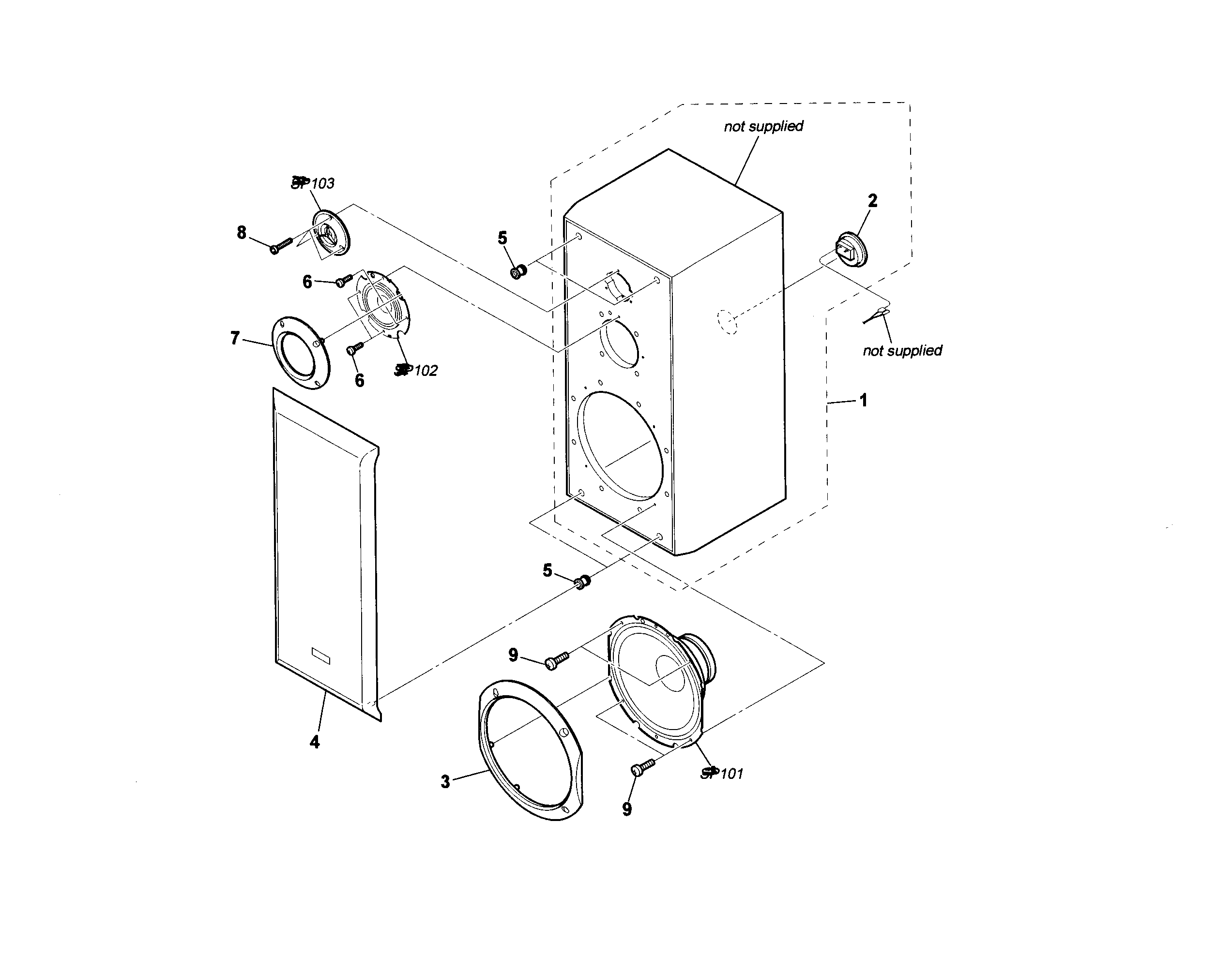 Speaker assy