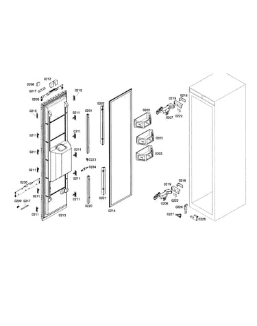 Door assy